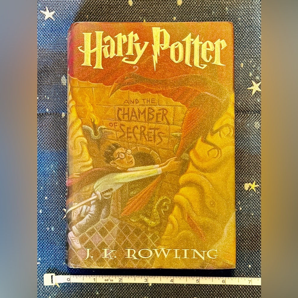 Rare 1998 Harry Potter and The Chamber of Secrets First Edition Hardback